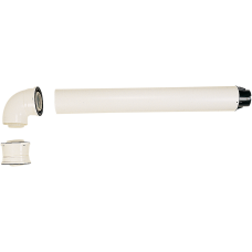 Комплект коаксиальной трубы Immergas горизонтальный 80/125 для конденсационного котла (3.015242)