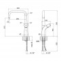 Кухонний змішувач QT Kuchyně 90102FC