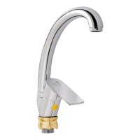 Кухонный смеситель U на гайке (k35) Lidz (CRM) 23 48 008-3