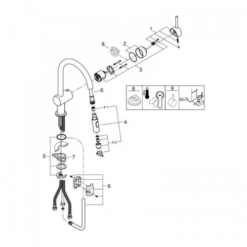 Кухонний змішувач Grohe Minta 32321002