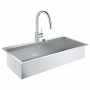 Набор Grohe EX Sink 31586SD0 кухонная мойка K800 (120 cm) + Grohe Eurosmart Cosmopolitan 31481001 смеситель для кухни