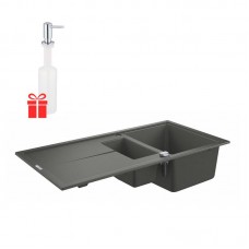 Набір Grohe EX Sink 31642AT0 гранітна мийка K400 1000 x 500 мм + Grohe EX Contemporary 40536000 дозатор рідкого мила