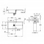 Набор Grohe EX Sink 31641AT0 гранитная мойка K400 1000 x 500 мм + Grohe EX Contemporary 40536000 дозатор жидкого мыла