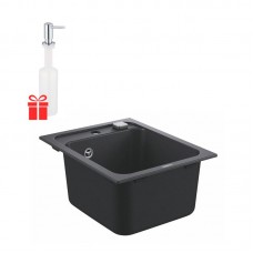 Набір Grohe EX Sink 31650AP0 гранітна мийка K700 400 x 500 мм + Grohe EX Contemporary 40536000 дозатор рідкого мила