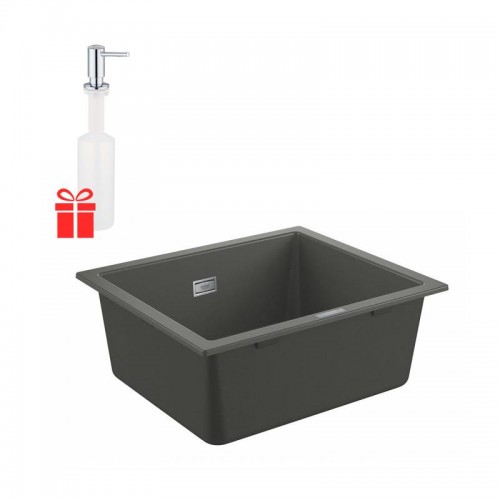Набір Grohe EX Sink 31654AT0 гранітна мийка K700 Undermount 533 x 457 мм + Grohe EX Contemporary 40536000 дозатор рідкого мила