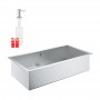 Набір Grohe EX Sink 31580SD0 кухонна мийка K700 (80 cm) + Grohe EX Contemporary 40536000 дозатор рідкого мила