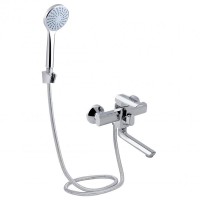 Змішувач для ванни з коротким виливом (k35) Lidz (CRM) 13 33 006-1 (13 33 006 00)