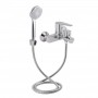 Змішувач для ванни з коротким виливом New (k40) Lidz (CRM) 46 78 006-1