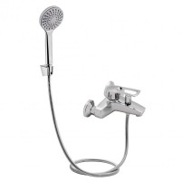  Змішувач для ванни з коротким виливом NEW (k40) Lidz (CRM) 44 80 006-1