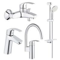 Набор смесителей для ванной и кухни M-Size Grohe Eurosmart 123248MK