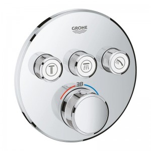 Смеситель для душа скрытого монтажа термостатический Grohe Grohtherm SmartControl 29121000