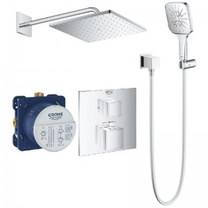 Душевая система Grohe Grohtherm Rainshower Mono 310 Cube UA26405SC0 (26563000+26589000+27704000+35600000+24154000)