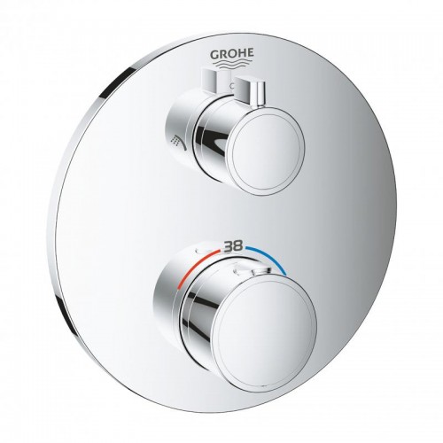 Изображение Душевая система для ванной комнаты Grohe Grohtherm Tempesta 250l 26416SC0 (26406001+26668000+35600000+24076000)