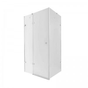 Душевая кабина Qtap CAPRICORN CRM10128RC6, прямоуг., 120x80, стекло 6мм Clear, CalcLess, распаш., без поддона