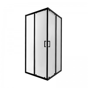 Душевая кабина Qtap Taurus BLA1099SC6 квадратная 90х90 см, стекло 6мм Clear, раздвижная, без поддона 