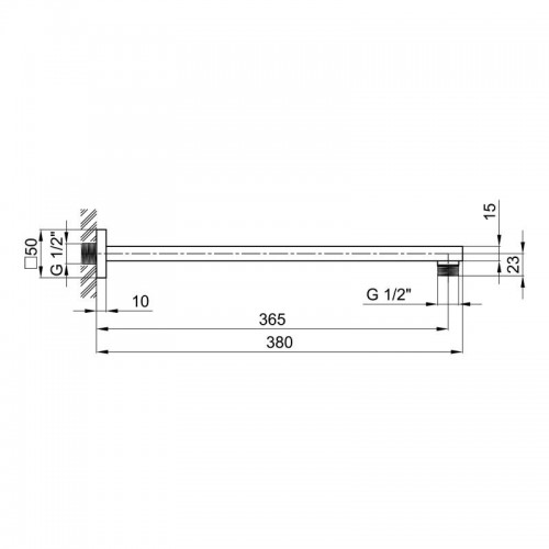 Кронштейн QT Trubice 400NB-1