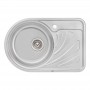 Изображение Кухонная мойка Qtap 6744L Micro Decor 0,8 мм