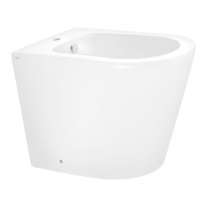 Биде напольное Qtap Scorpio 530x360x395 мм White