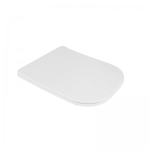 Сиденье для унитаза Qtap Nando с микролифтом Slim Duroplast,Quick relase 340х435х45 mm White