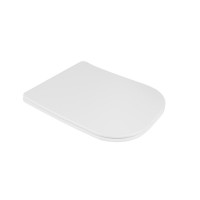Сиденье для унитаза Qtap Presto с микролифтом Slim Duroplast,Quick relase 340х435х40 mm White