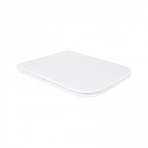 Сиденье для унитаза Qtap Tern с микролифтом Slim Duroplast,Quick relase 465x375x55 мм White