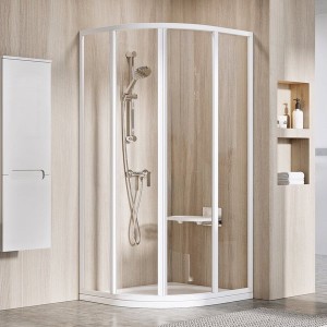 Душевая кабина RAVAK Supernova SKCP4-90 195 БЕЛЫЙ+TRANSPARENT