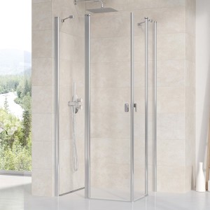 Душевая кабина RAVAK Chrome CRV2-90 ПОЛИР. АЛЮМ.+TRANSPARENT