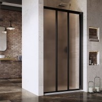 Душові двері RAVAK Supernova ASDP3-120 198 ЧОРНИЙ+GRAPE