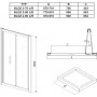 Душові двері RAVAK Blix BLDZ2-70 ПОЛІР. АЛЮМ. +TRANSPARENT