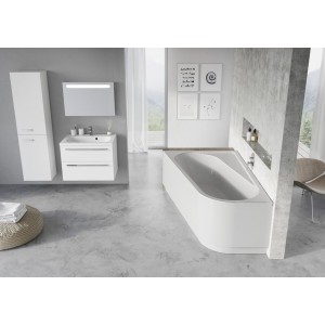 Ванна акриловая RAVAK CHROME 160X105 L левая