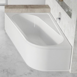 Ванна акриловая RAVAK CHROME 170X105 L левая