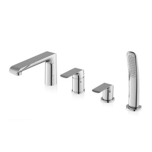Змішувач для ванни RAVAK  FLAT FL 026.00 з чотирма отворами