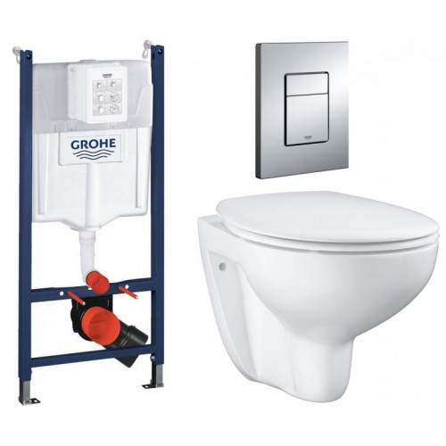 Система інсталяціі з підвісним унітазом Grohe Bau Ceramic 39586000