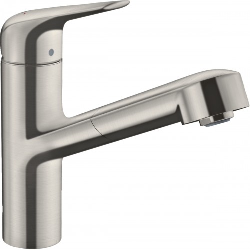 Смеситель для кухни Hansgrohe Focus M42 KM150, сталь