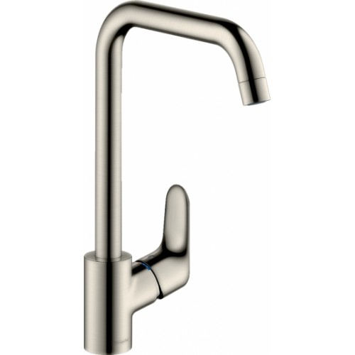 Смеситель для кухни Hansgrohe Focus KM260, сталь