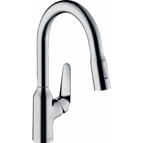 Смеситель для кухни Hansgrohe Focus M42 KM180, хром