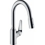 Смеситель для кухни Hansgrohe Focus M42 KM180, хром