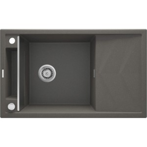 Кухонна мийка Deante Magnetic, граніт 820х500х219мм, антрацит