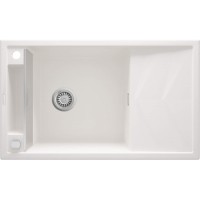 Кухонна мийка Deante Magnetic, граніт 820х500х219мм, алебастр