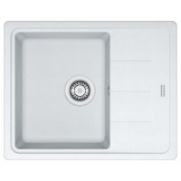 Кухонна мийка Franke Basis, фраграніт, 620х500х200мм, BFG 611-62, білий