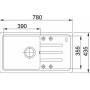Кухонная мойка Franke Malta, фрагранит, BSG 611-78 (114.0375.033) фото 1