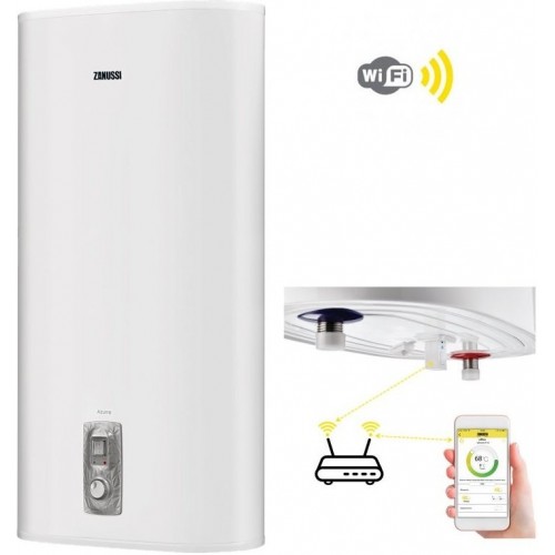 Изображение Водонагреватель Zanussi ZWH/S 80 Azurro PRO WiFi