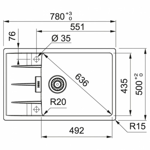 Кухонна мийка Franke Centro CNG 611-78 XL (114.0630.439)