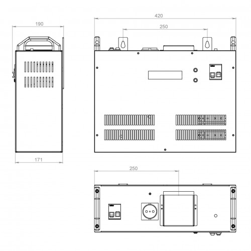 Стабілізатор напруги Volter-21 с (3*7)