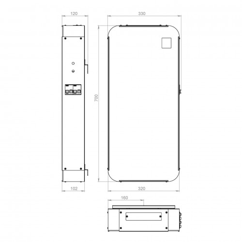 Стабілізатор напруги Volter Smart- 33 (3*11)