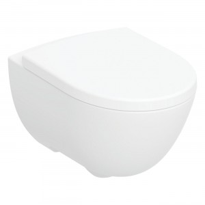 Унитаз подвесной Geberit Modo 502.939.00.1 без ободка с сидением Soft Close