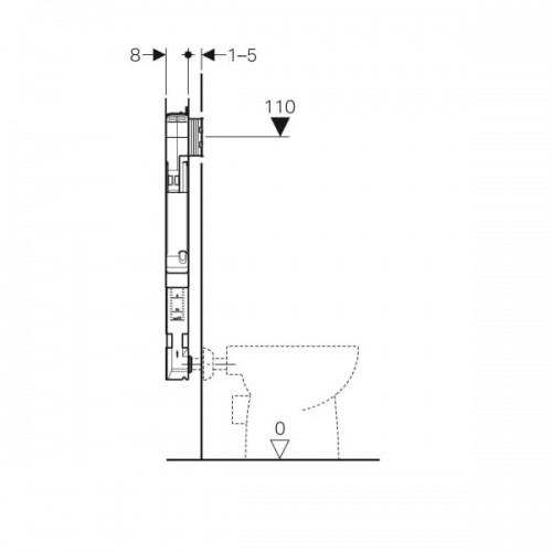 Бачок скрытого монтажа Geberit Sigma 109.791.00.1