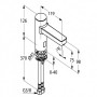 Смеситель для раковины Kludi Zenta 3820205 фото 1