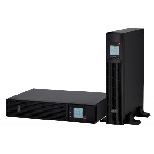 Джерело безперебійного живлення 2E PS1000RT, 1000VA/800W, RT2U, LCD, USB, 3xC13