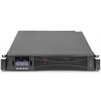 Джерело безперебійного живлення Digitus OnLine, 1000VA/1000W, LCD, 8xC13, RJ45, RS232, USB, Rack/Tower